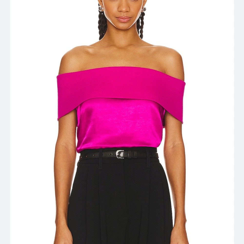 Nation LTD Pink Satin Too NWT